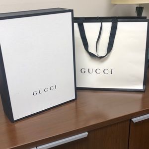 Large Gucci Box & Bag🎉